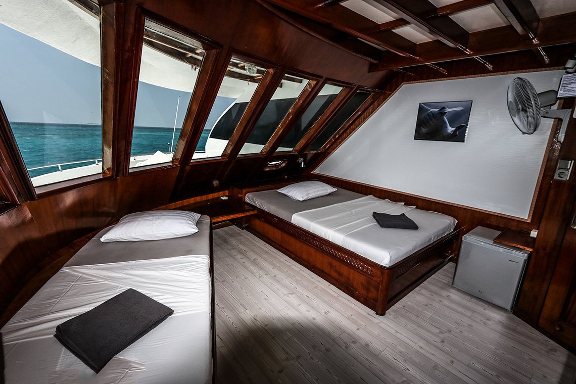 Amba Liveaboard - Luxe cabine