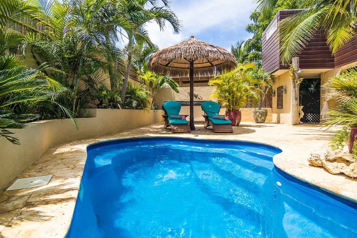 Bamboo Bonaire - Zout water zwembad