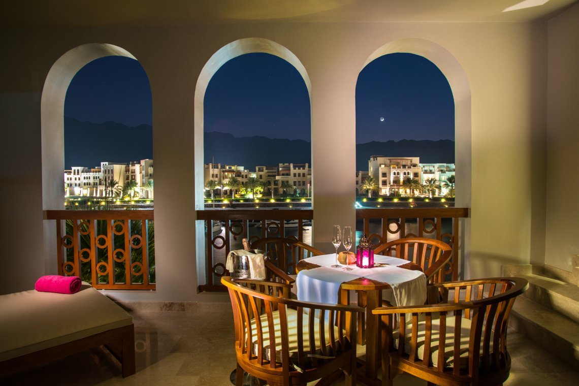 sifawy hotel Balcony view