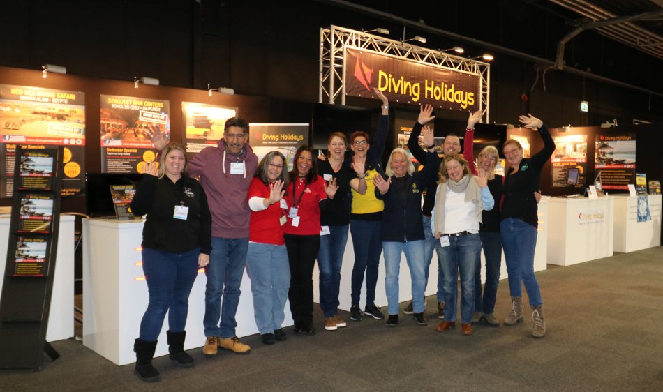 Duikvaker beurs Diving Holidays