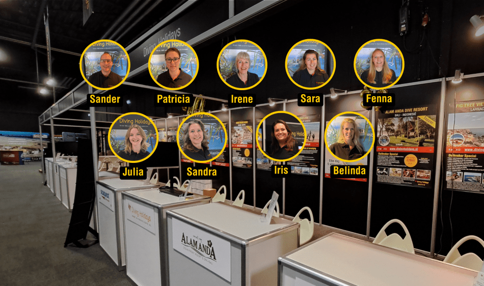 Ons team - Diving Holidays   Ons team - Diving Holidays
